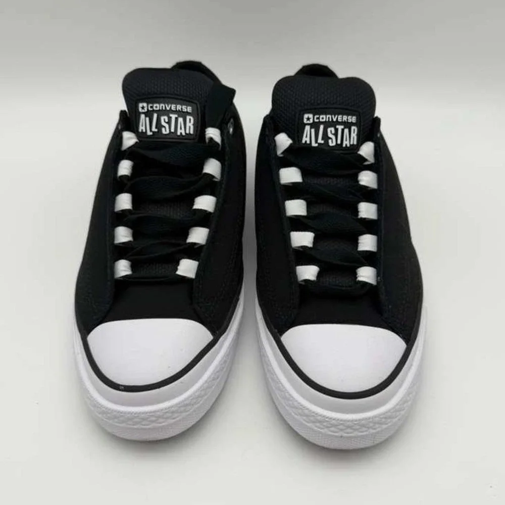 Converse All Star‎ Sneakers - Black Canvas - Men's 9.5 / Women's 11 NWT - Picture 2 of 6